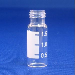 Picture of 2.0mL Clear R.A.M.™ Vial, 12x32mm, with White Graduated Spot, 9mm Thread