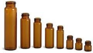 Picture of 16ml Amber Glass Vial 316018-2170A