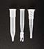 Picture of 250µL Polypropylene Conical Limited Volume Insert, 6x25mm, Precision-Formed Interior, w/Flange for Versa Vial ™