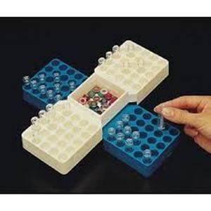 Picture of 50 Position Snap Rack™, White for 12mm Vials