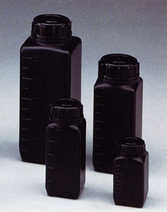 Picture of J Bottle Square Wide Mouth Black 1570-04