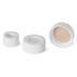 Picture of 18mm Silver Magnetic (Metal) Closure with 0.060" Blue PTFE/Silicone Liner (Shore A 45)