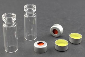 Picture of Chromatography 2ml crimp glass vial with 11mm crimp cap with PTFE/Rubber septa MSV042-C