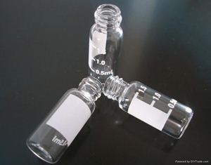 Picture of 2.0mL Clear Vial, 12x32mm, with White Graduated Spot, 10-425mm Thread
