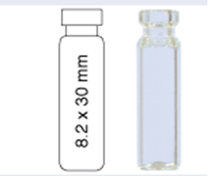 Picture of Vial N8-0.8, CR, c, 8.2x30, flat 70251