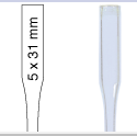 Picture of Insert small o-0.1, c, 5x31, con. 15mm 702968