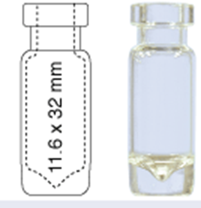 Picture of PP Vial N11-0.2, SR, C,11.6x32,Int. 702134