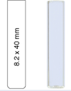 Picture of Vial N8-1, SV, c, 8.2x40, flat 70202.1 