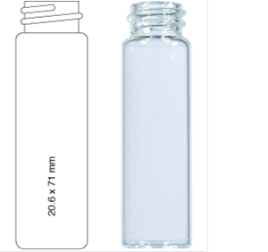 Picture of Vial N18-16, SC, c, 20.6x71, flat 702098 