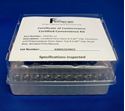 Picture of Certified Clear Glass 9mm R.A.M.™ Vial, 12x32mm, and PP Open Top Cap, Royal Blue, Bonded PTFE/Silicone