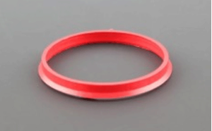 Picture of Red Pouring Ring 45mm Thread 2924428