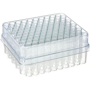 Picture of 2.0mL Clear 12x32mm Shell Vial & 12mm Plug Convenience Pack (P/N 4100-1232 and 5405SB-12)
