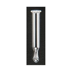 Picture of 100µL Glass Conical Limited Volume Insert, 5x29mm, Precision-Formed Mandrel Interior, w/Plastic Flange