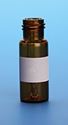 Picture of 300µL Amber R.A.M.™ Interlocked™ Vial/Insert, 12x32mm, 9mm Thread with White Marking Spot