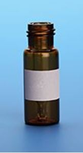 Picture of 300µL Amber R.A.M.™ Interlocked™ Vial/Insert, 12x32mm, 9mm Thread with White Marking Spot