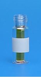 Picture of Silanized - 300µL Clear R.A.M.™ Interlocked™ Vial/Insert, 12x32mm, 9mm Thread with White Marking Spot