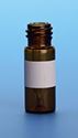 Picture of 300µL Amber Interlocked™ Vial/Insert, 12x32mm, 10-425mm Thread with White Marking Spot