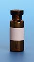 Picture of 100µL Amber Interlocked™ Vial/Insert, 12x32mm, 11mm Crimp with White Marking Spot