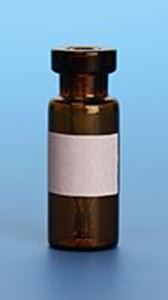 Picture of 100µL Amber Interlocked™ Vial/Insert, 12x32mm, 11mm Crimp with White Marking Spot