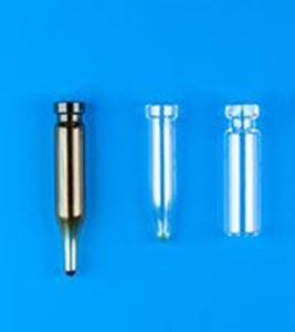 Picture of 700µL Amber Tapered Vial, 7x40mm, 8mm Crimp