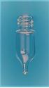 Picture of 1.1mL Clear Tapered Bottom Vial, 12x32mm, 8-425mm Thread