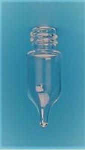 Picture of 1.1mL Clear Tapered Bottom Vial, 12x32mm, 8-425mm Thread