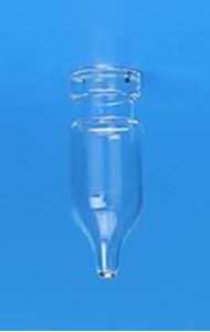 Picture of 1.1mL Clear Tapered Bottom Large Opening Vial, 12x32mm, 11mm Crimp Finish
