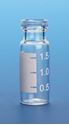Picture of 2.0mL Clear Snap Seal™ Vial, 12x32mm, with White Graduated Spot, 11mm Crimp [Patented]