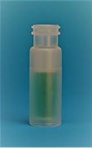 Picture of 2.5mL Polypropylene Limited Volume Vial, 15x45mm, 13mm Crimp/Snap Ring™