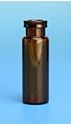 Picture of Silanized - 4.0mL Amber Vial, 15x45mm, 13mm Crimp/Snap Ring™