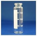 Picture of 20mL Clear Headspace Vial, 23x75mm, Flat Bottom, 20mm Crimp, with Graduated Marking Spot