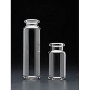 Picture of 10mL Clear Headspace Vial, 23x46mm (for CTC PAL), Beveled Bottom, 20mm Beveled Crimp Top