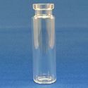 Picture of 20mL SPME Clear Radius Bottom Vial, 23x75mm, 20mm Flat Top Crimp, Thicker Lip Finish
