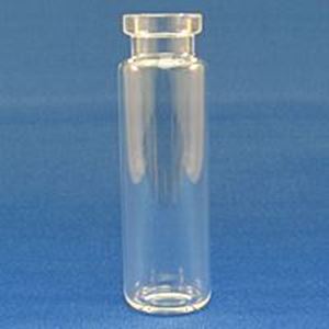 Picture of 20mL SPME Clear Radius Bottom Vial, 23x75mm, 20mm Flat Top Crimp, Thicker Lip Finish