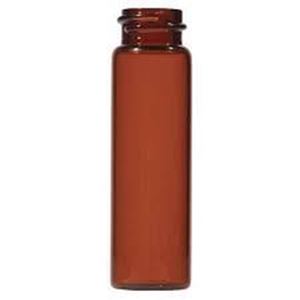Picture of 20mL Amber Beveled Bottom Headspace Vial, 23x75mm, 18mm Thread
