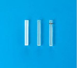 Picture of 250µL Glass Flat Bottom Insert w/ID Ring, 5x31mm