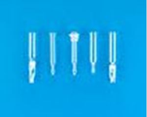 Picture of Silanized - 250µL Glass Big Mouth Conical Limited Volume Insert, 6x29mm, Precision-Formed Mandrel Interior, w/Bottom Spring