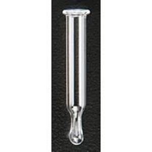 Picture of Silanized - 250µL Glass Big Mouth Conical Limited Volume Insert, 6x31mm, Pulled Point Interior, No Spring