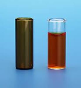 Picture of 4.0mL Clear Shell Vial, 15x45mm, Requires Snap Plug