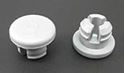 Picture of 20mm Gray Chlorobutyl Lyophilization Stopper - 3 Prong