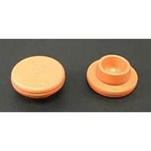 Picture of 20mm Clear Silicone Platinum Cured Straight Wall Stopper