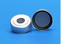 Picture of 20mm Silver Pressure Release Seal, 0.131" PTFE/Molded Gray Butyl Rubber Lined