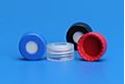 Picture of 9mm Solid Top R.A.M.™, Ribbed Green Polypropylene Cap Unlined