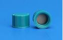 Picture of 8-425mm Green Ribbed Thermoset Solid Top Cap, PTFE/F217 Lined, Bulk Pack of 1000