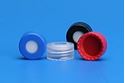 Picture of 9mm R.A.M.™ Smooth Cap, Yellow, Bonded PTFE/Silicone with Slit Lined