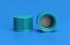 Picture of 8-425mm Green Ribbed Thermoset Solid Top Cap, PTFE/F217 Lined, Bulk Pack of 1000