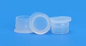 Picture of 12mm Clear Polyethylene Flat Top Snap Plug
