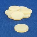 Picture of 15mm x 0.060" Gray PTFE/Silicone Septa for Dram Vials