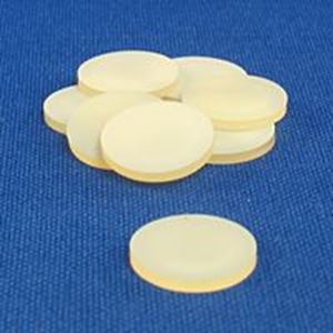 Picture of 20mm x 0.100" PTFE/Silicone Septa for 22mm Screw Thread Closure