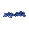 Picture of 11mm Diameter Purple General Purpose GC Septa with Guide Hole, 3mm Thick, Long Life - 450 Injections, Max Temp 325°C